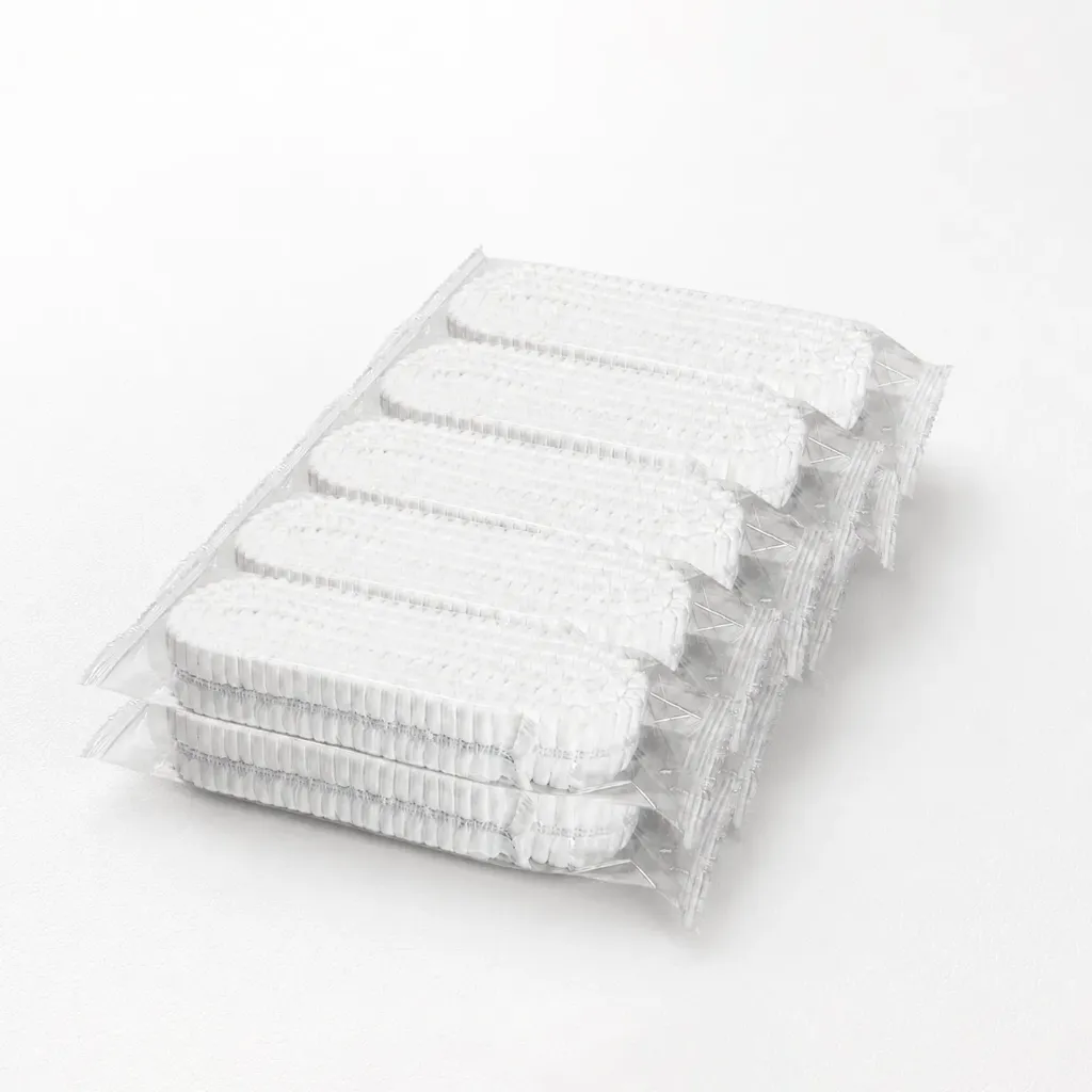 Sábana plegada "Acordeón" - Pack de 10 uds (Blanco)